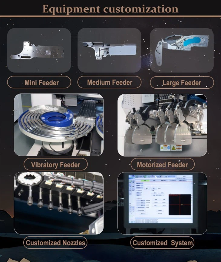1200mm Long PCB Multifunctional Pick-and-Place Machine